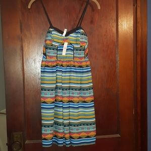 Xhilaration tribal spaghetti strap dress